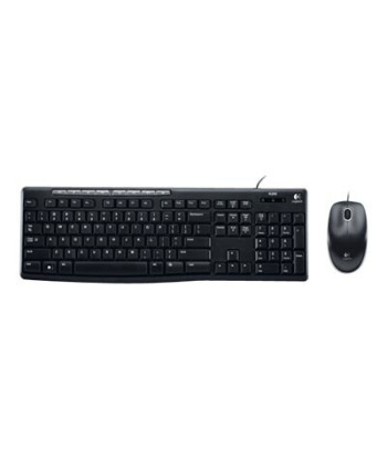 Logitech Desktop MK120 - keyboard and mouse set - English