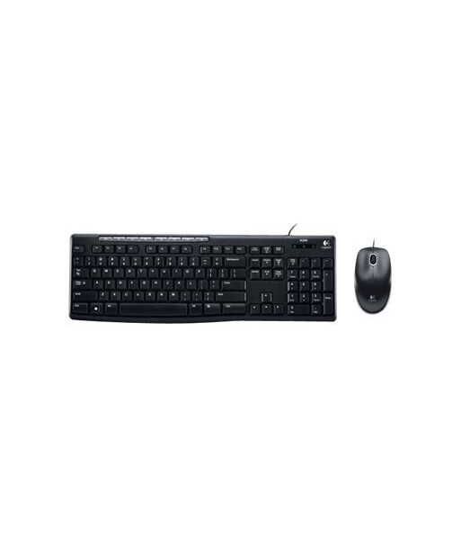 Logitech Desktop MK120 - keyboard and mouse set - English