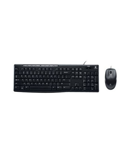 Logitech Desktop MK120 - keyboard and mouse set - English