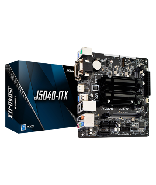 ASRock J4025M - motherboard - micro ATX - Intel Celeron J4025