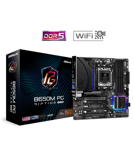 ASRock B650 PG Lightning - motherboard - ATX - Socket AM5 - AMD B650