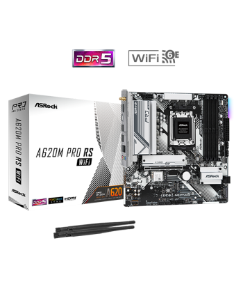 ASRock B650M-HDV/M.2 - motherboard - micro ATX - Socket AM5 - AMD B650