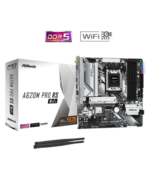 ASRock B650M-HDV/M.2 - motherboard - micro ATX - Socket AM5 - AMD B650