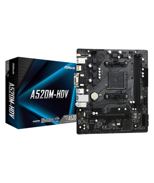 ASRock B450M Pro4 R2.0 - motherboard - micro ATX - Socket AM4 - AMD B450