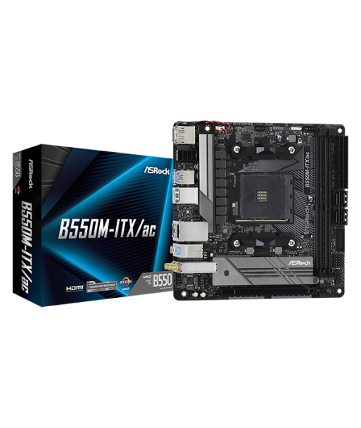 ASRock B550 Phantom Gaming-ITX/ax - motherboard - mini ITX - Socket AM4 - AMD B550