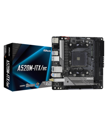 ASRock B550M-ITX/ac - motherboard - mini ITX - Socket AM4 - AMD B550