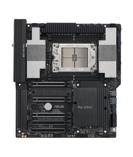 ASUS Pro WS WRX80E-SAGE SE WIFI II - motherboard - extended ATX / SSI EEB - Socket sWRX8 - AMD WRX80