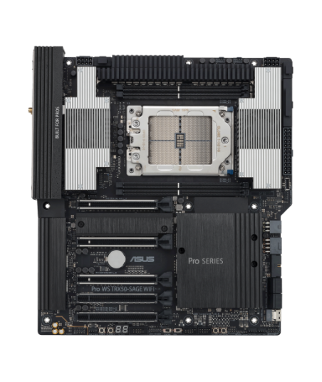 ASUS Pro WS WRX80E-SAGE SE WIFI II - motherboard - extended ATX / SSI EEB - Socket sWRX8 - AMD WRX80