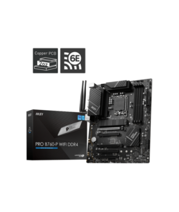 MSI PRO B760M-A WIFI DDR4 - motherboard - micro ATX - LGA1700 Socket - B760