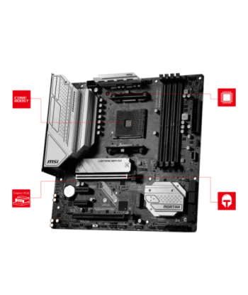 MSI PRO H610M-G DDR4 - motherboard - micro ATX - LGA1700 Socket - H610