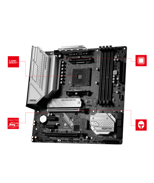 MSI PRO H610M-G DDR4 - motherboard - micro ATX - LGA1700 Socket - H610