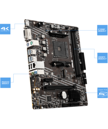 MSI MAG B550M MORTAR MAX WIFI - motherboard - micro ATX - Socket AM4 - AMD B550