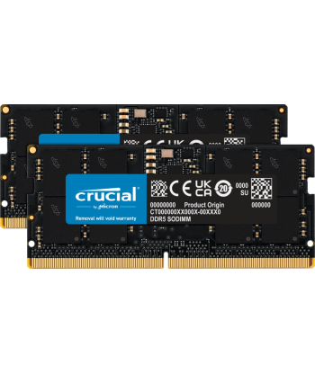 Crucial - DDR5 - kit - 32 GB: 2 x 16 GB - SO-DIMM 262-pin - 5600 MHz / PC5-44800