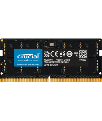 Crucial - DDR5 - module - 48 GB - SO-DIMM 262-pin - 5600 MHz / PC5-44800