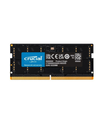 Crucial - DDR5 - module - 32 GB - SO-DIMM 262-pin - 5200 MHz / PC5-41600