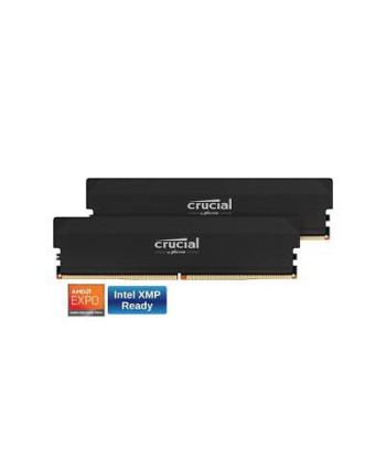 Crucial Pro - Overclocking Edition - DDR5 - kit - 32 GB: 2 x 16 GB - DIMM 288-pin - 6000 MHz / PC5-48000 - unbuffered