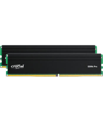 Crucial - DDR4 - kit - 64 GB: 2 x 32 GB - DIMM 288-pin - 3200 MHz / PC4-25600 - unbuffered