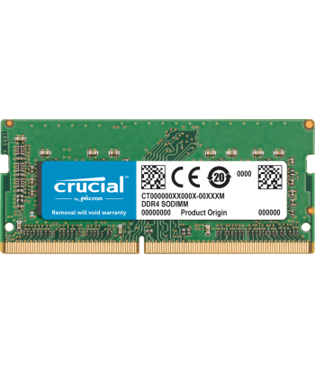 Crucial - DDR4 - module - 16 GB - SO-DIMM 260-pin - 2666 MHz / PC4-21300 - unbuffered