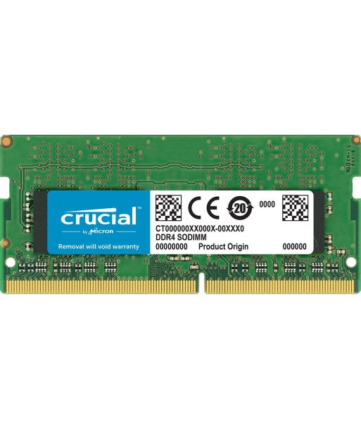 Crucial - DDR4 - module - 8 GB - SO-DIMM 260-pin - 2666 MHz / PC4-21300 - unbuffered