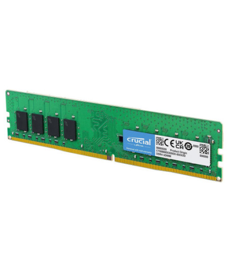 Crucial - DDR4 - module - 16 GB - DIMM 288-pin - 3200 MHz / PC4-25600 - unbuffered