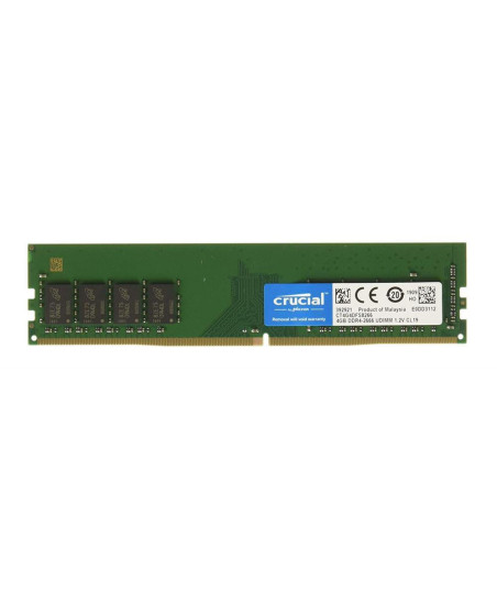 Crucial - DDR4 - module - 4 GB - DIMM 288-pin - 2666 MHz / PC4-21300 - unbuffered