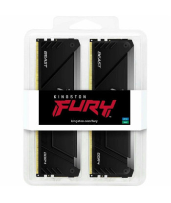 Kingston FURY Beast RGB - DDR4 - kit - 64 GB: 2 x 32 GB - DIMM 288-pin - 3200 MHz / PC4-25600 - unbuffered