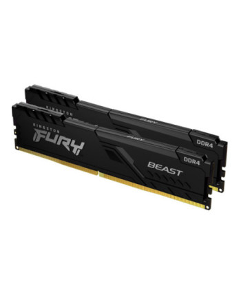 Kingston FURY Beast - DDR4 - kit - 32 GB: 2 x 16 GB - DIMM 288-pin - 3200 MHz / PC4-25600 - unbuffered