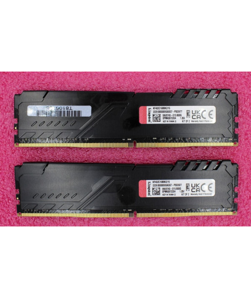 Kingston FURY Beast - DDR4 - kit - 16 GB: 2 x 8 GB - DIMM 288-pin - 3200 MHz / PC4-25600 - unbuffered