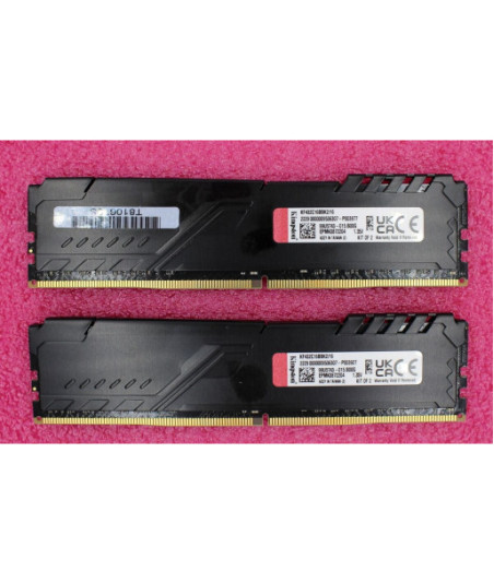 Kingston FURY Beast - DDR4 - kit - 16 GB: 2 x 8 GB - DIMM 288-pin - 3200 MHz / PC4-25600 - unbuffered