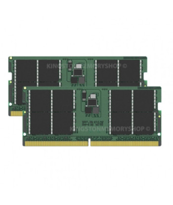 Kingston ValueRAM - DDR5 - kit - 64 GB: 2 x 32 GB - SO-DIMM 262-pin - 5600 MHz / PC5-44800 - unbuffered