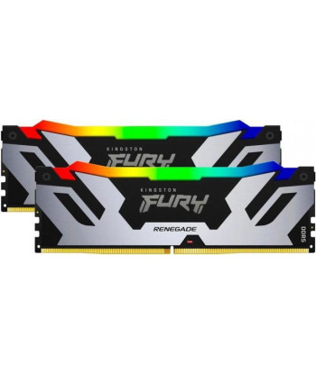 Kingston FURY Renegade RGB - DDR5 - kit - 32 GB: 2 x 16 GB - DIMM 288-pin - 6000 MHz / PC5-48000 - unbuffered