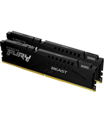 Kingston FURY Beast - DDR5 - kit - 32 GB: 2 x 16 GB - DIMM 288-pin - 6000 MHz / PC5-48000 - unbuffered