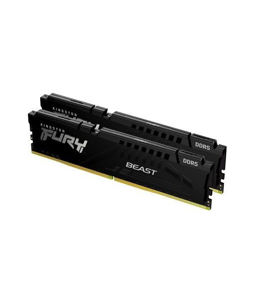 Kingston FURY Beast - DDR5 - kit - 16 GB: 2 x 8 GB - DIMM 288-pin - 4800 MHz / PC5-38400 - unbuffered