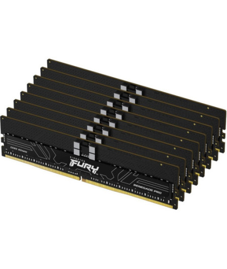 Kingston FURY Renegade Pro - DDR5 - kit - 256 GB: 8 x 32 GB - DIMM 288-pin - 5600 MHz / PC5-44800 - registered