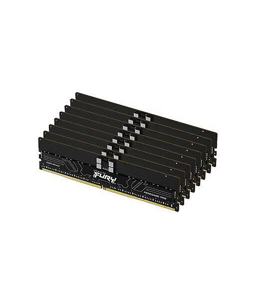 Kingston FURY Renegade Pro - DDR5 - kit - 256 GB: 8 x 32 GB - DIMM 288-pin - 5600 MHz / PC5-44800 - registered