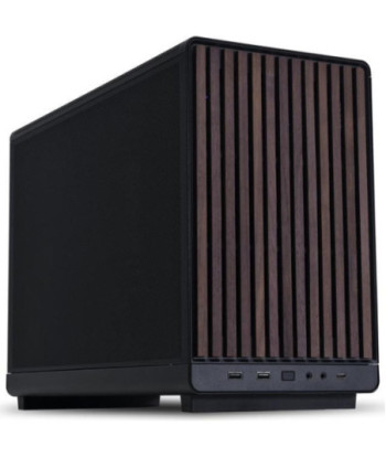 Lian Li A3-MATX-WD BLACK-Wood Front panbel-26.3L Micro Form Factor Chassis