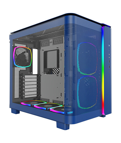 MONTECH KING 95 (PRUSSIAN BLUE) Dual-Chamber ATX Mid-Tower PC Gaming Case