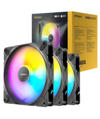 Antec Tranquil 140 ARGB, 140mm x 25mm Case Fans