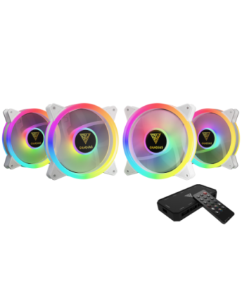 Gamdias GD-AEOLUS M2-1204R WH 120mm RGB Fans