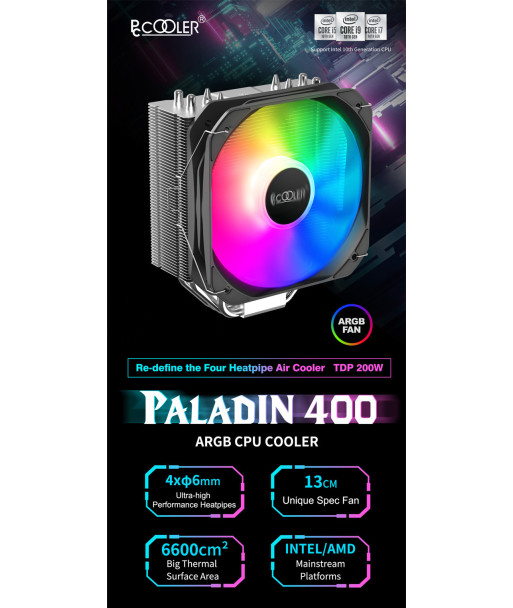 PcCooler PALADIN 400 - processor cooler