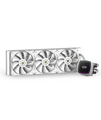 PCCOOLER DE360-WHAWXX-GL Powerful Dual-Pump AIO Liquid CPU Cooler