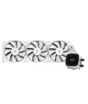 PCCOOLER DE360-WHAWXX-GL Powerful Dual-Pump AIO Liquid CPU Cooler