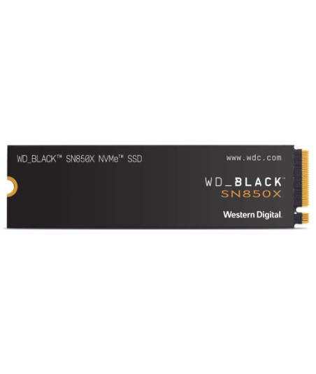 WD_BLACK SN850X NVMe SSD WDS400T2X0E - SSD - 4 TB - PCIe 4.0 x4 (NVMe)