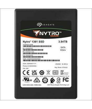 Seagate Nytro 1361 - SSD - 3.84 TB - SATA 6Gb/s