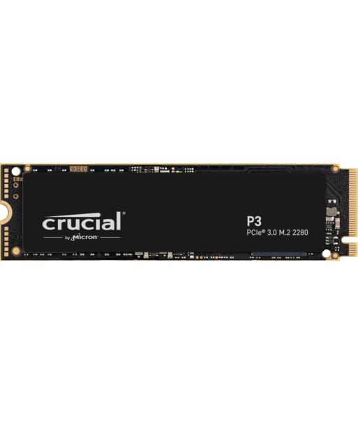 Crucial P3 - SSD - 4 TB - PCIe 3.0 (NVMe)