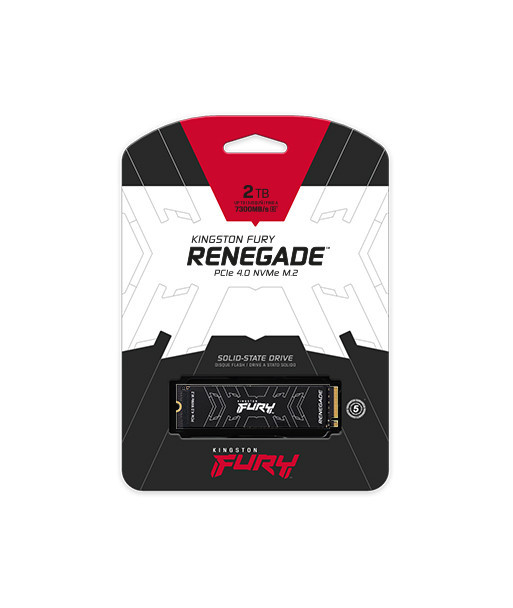 Kingston FURY Renegade - SSD - 2 TB - PCIe 4.0 x4 (NVMe)