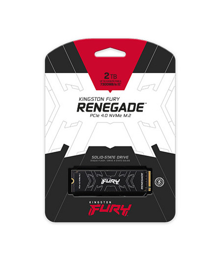 Kingston FURY Renegade - SSD - 2 TB - PCIe 4.0 x4 (NVMe)