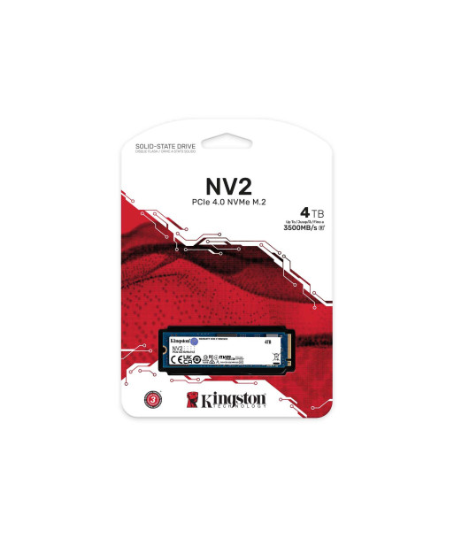 Kingston NV2 - SSD - 4 TB - PCIe 4.0 x4 (NVMe)