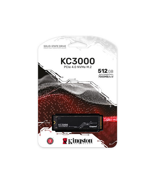 Kingston KC3000 - SSD - 512 GB - PCIe 4.0 (NVMe)