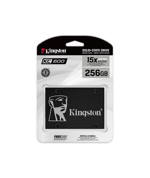 Kingston KC600 - SSD - 256 GB - SATA 6Gb/s